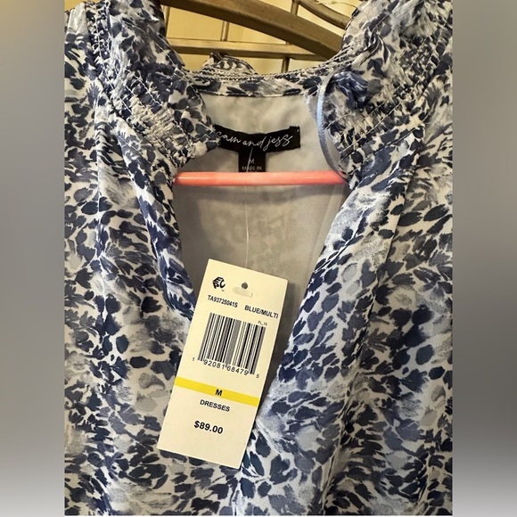 New with Tags Blue dress from Macy’s 🌺🌺🌺 - Picture 4 of 6